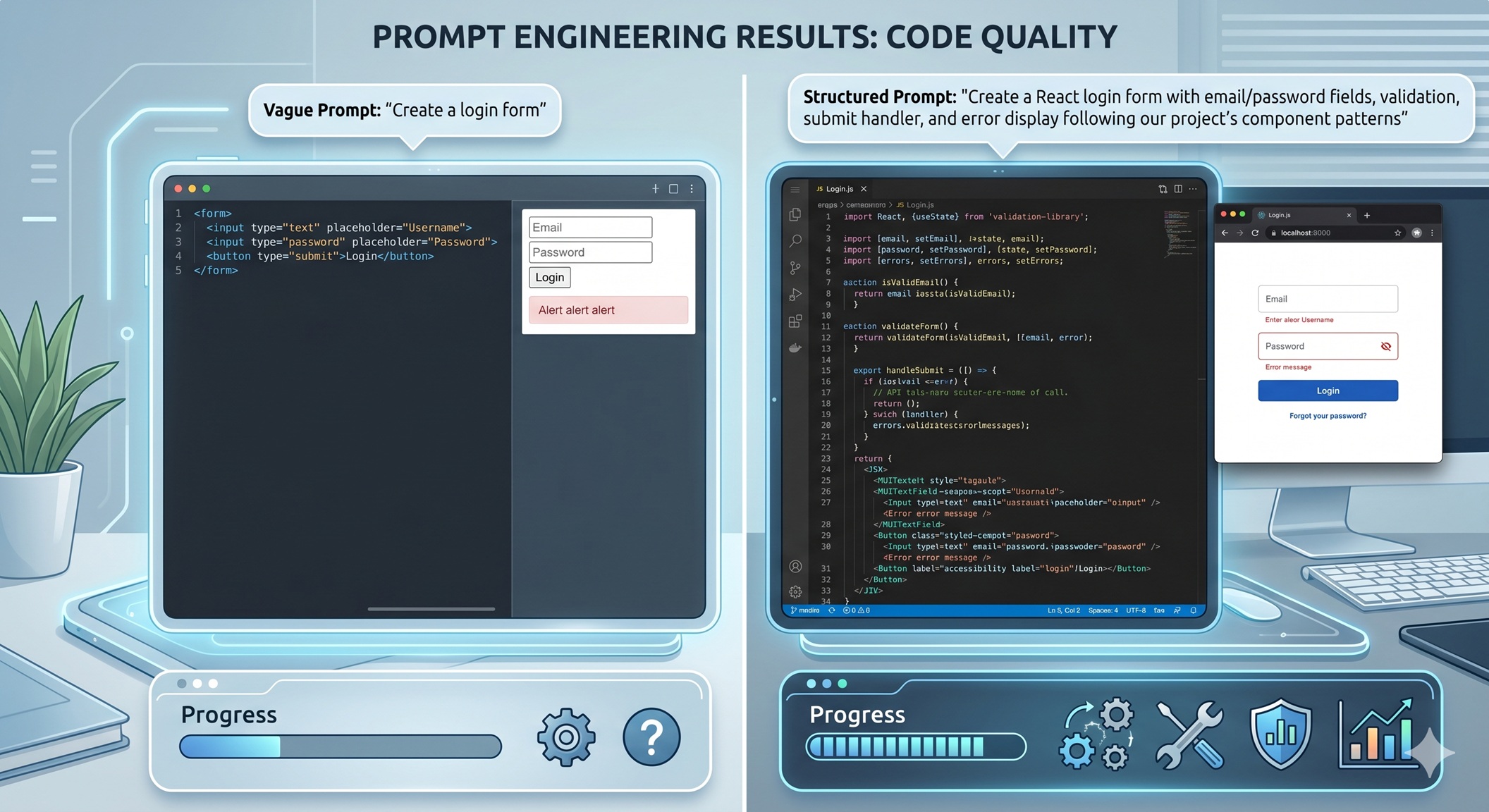 Prompt engineering example